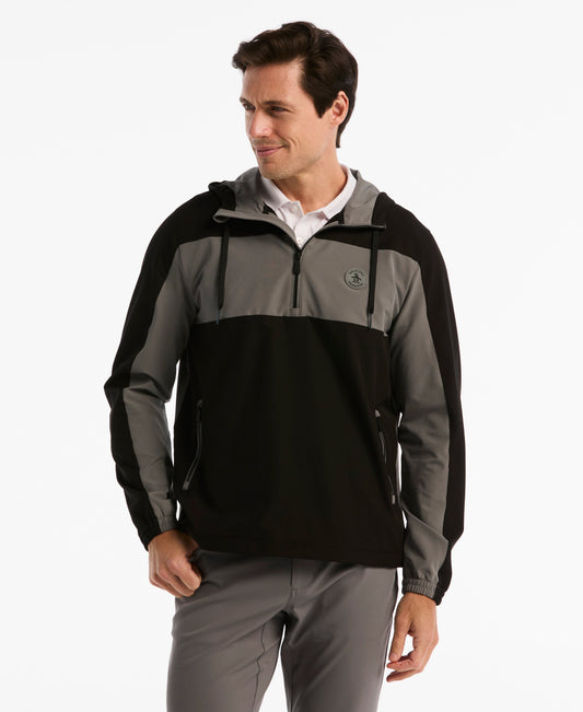 Quarter Zip Color Block Golf Jacket