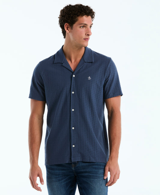 Raised Deco Texture Shirt