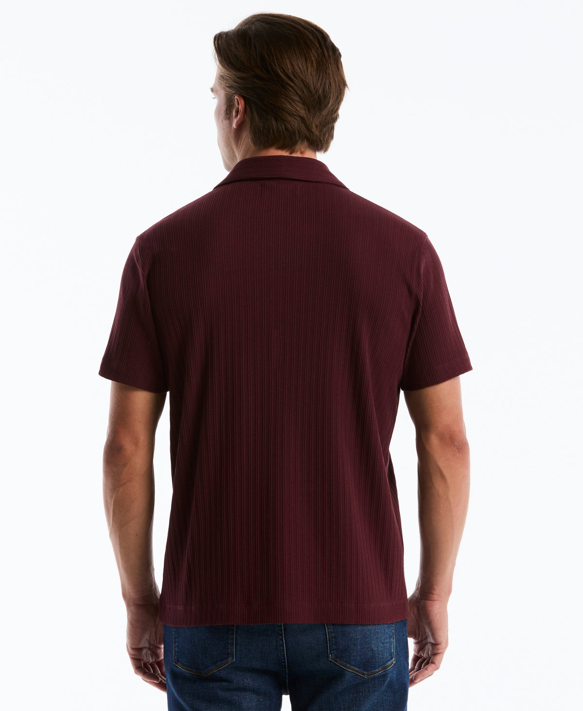 Raised Rib Knit Shirt