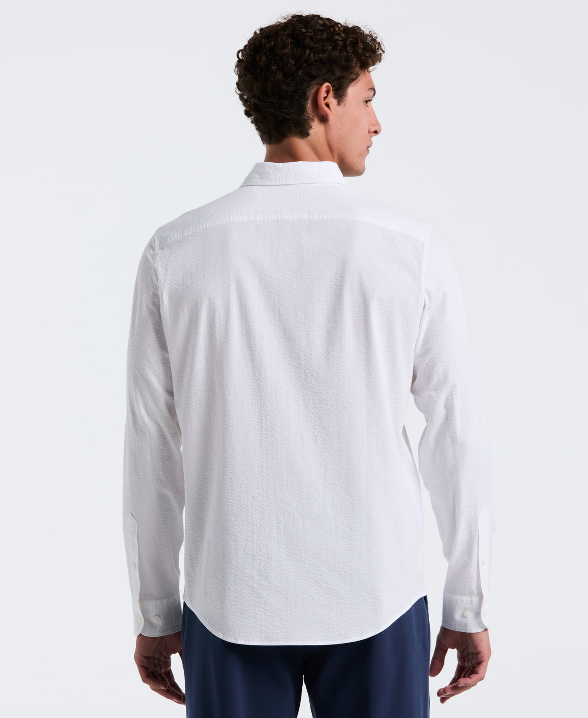 Seersucker Long Sleeve Shirt