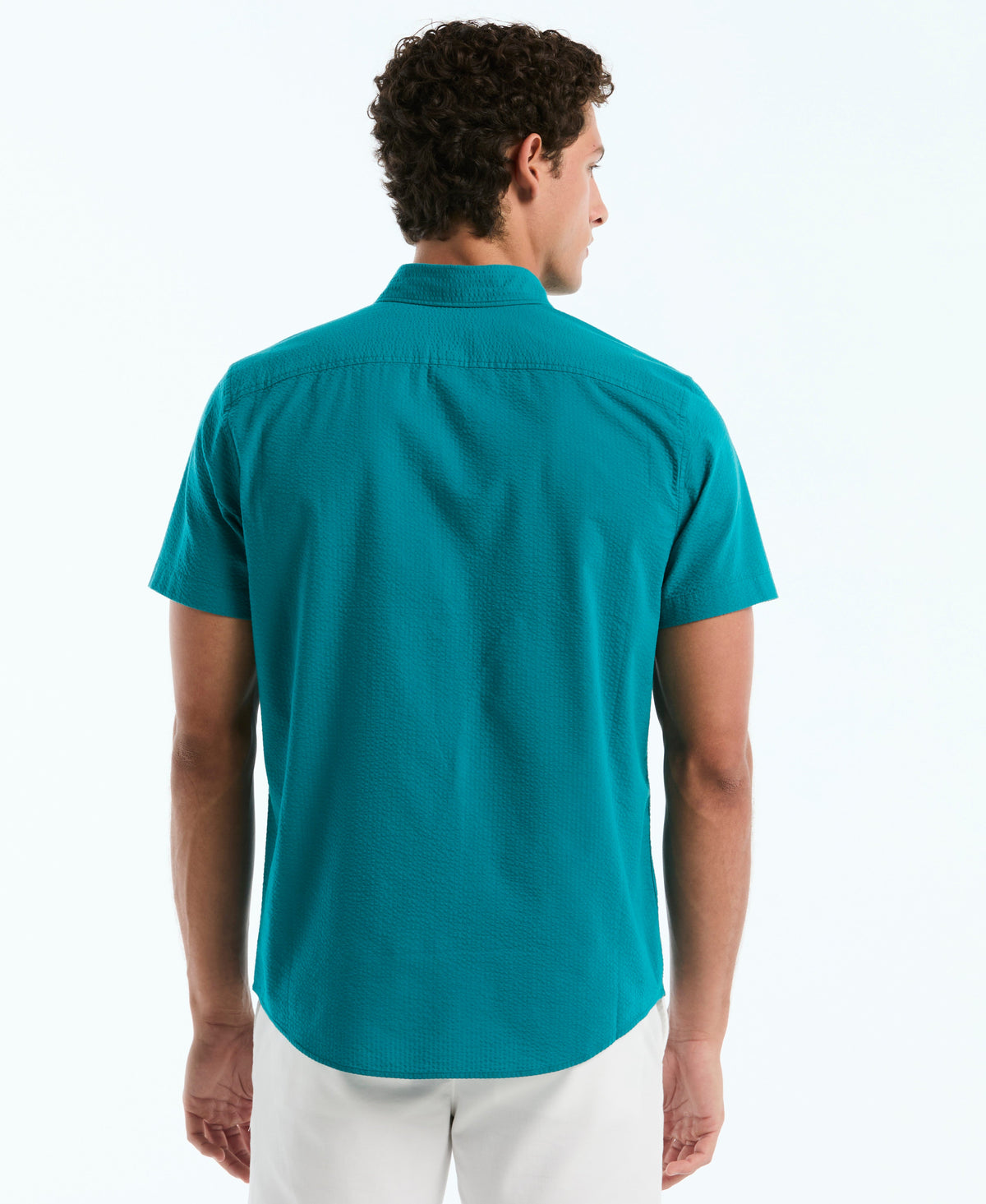 Seersucker Short Sleeve Shirt
