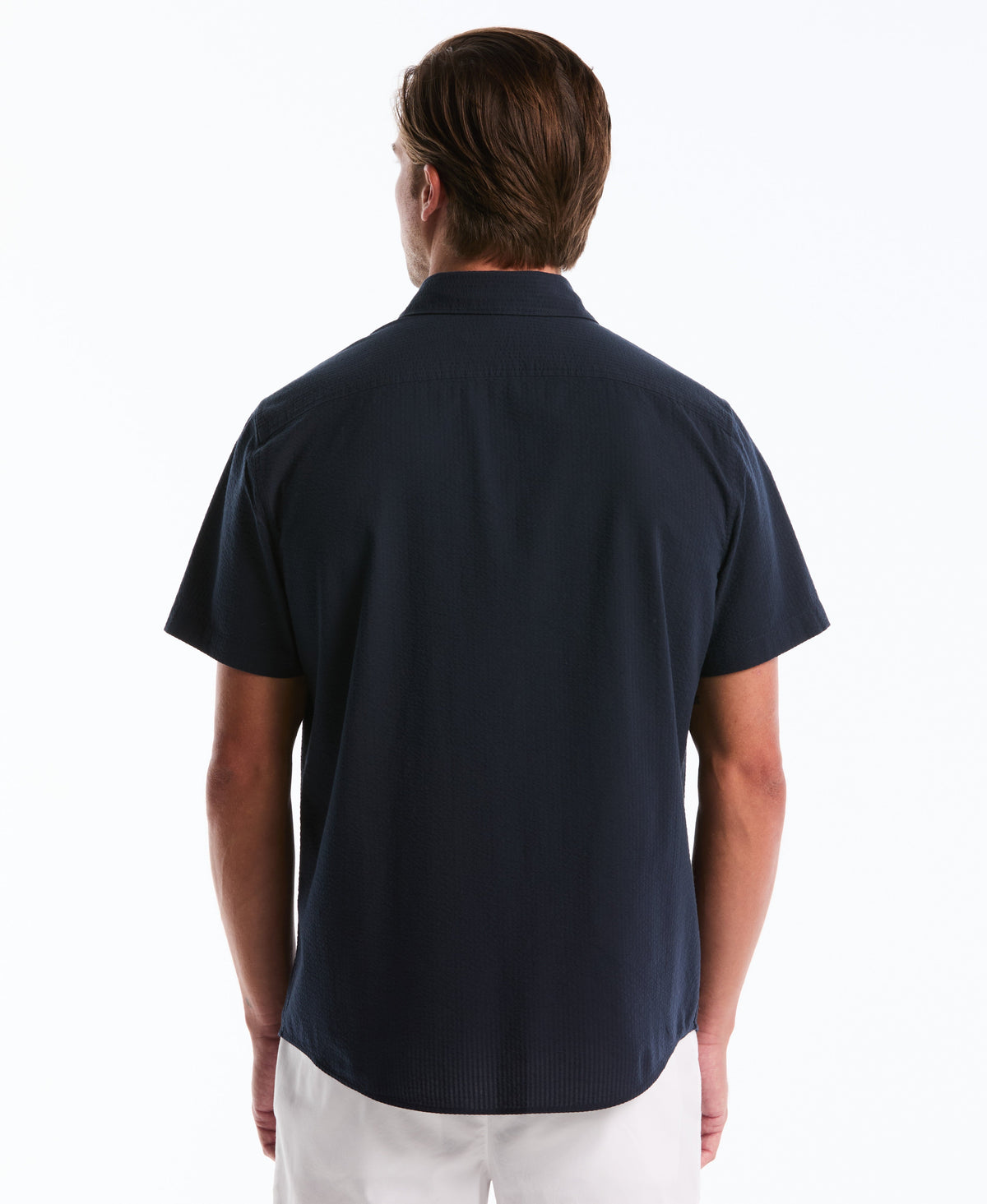 Seersucker Short Sleeve Shirt