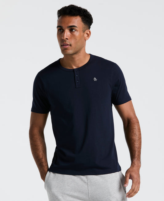 Short Sleeve Henley Shirt