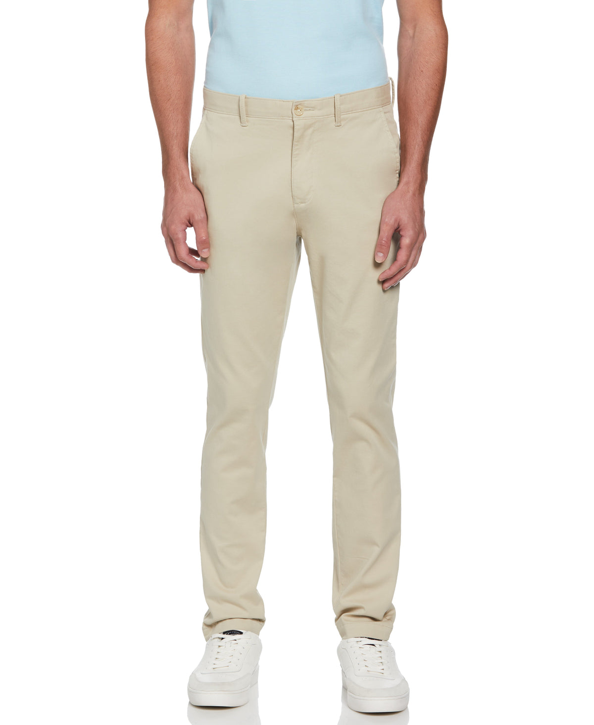 Slim Fit Flat Front Chino