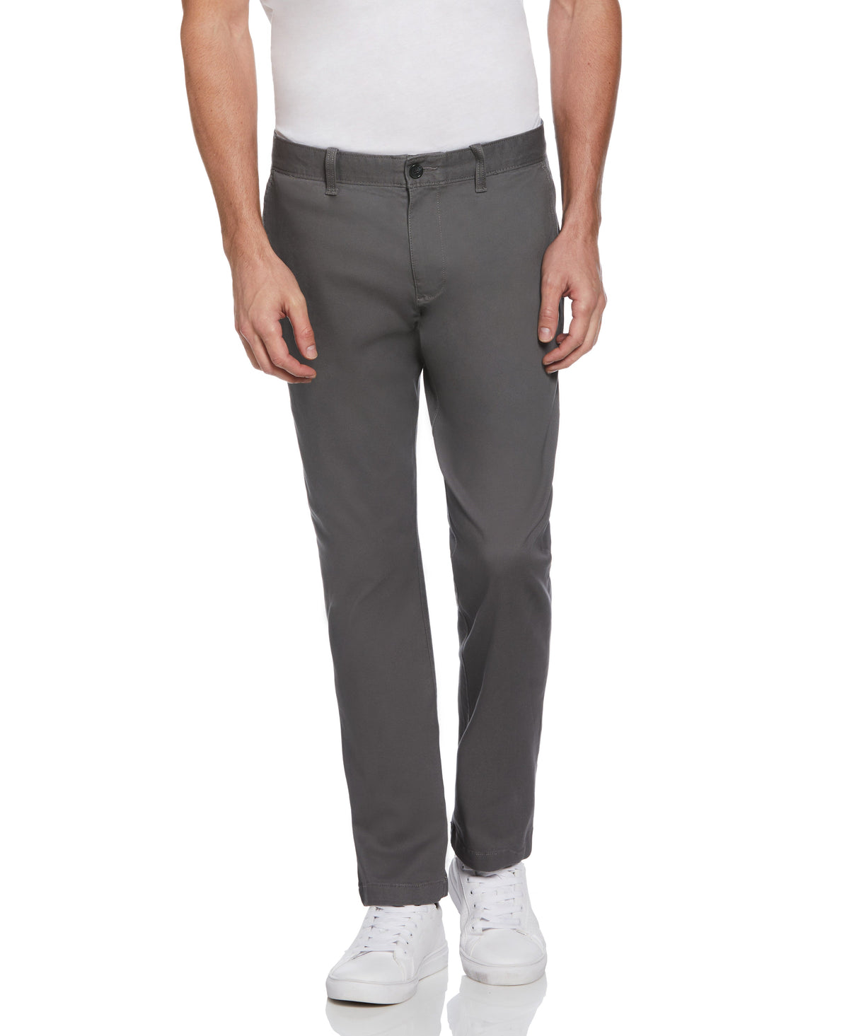 Slim Fit Flat Front Chino