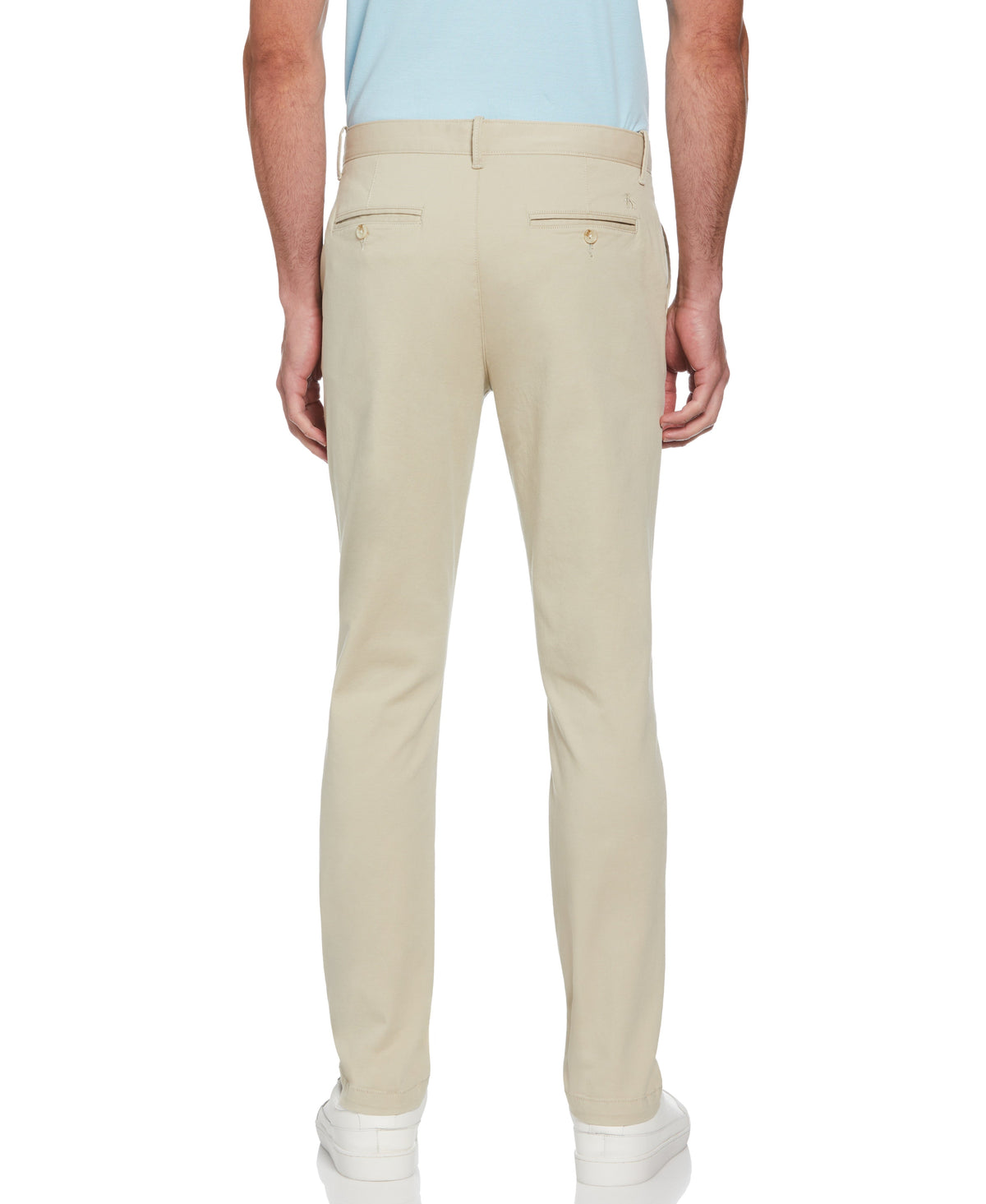 Slim Fit Flat Front Chino