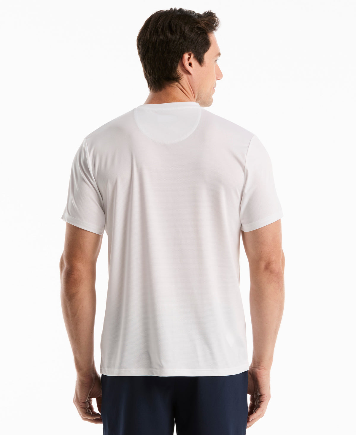 Solid Performance Crew Tennis Tee