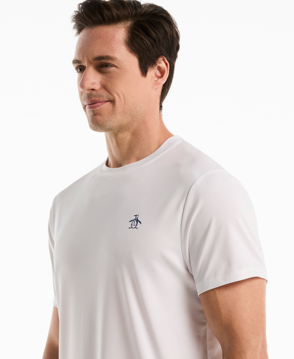 Solid Performance Crew Tennis Tee