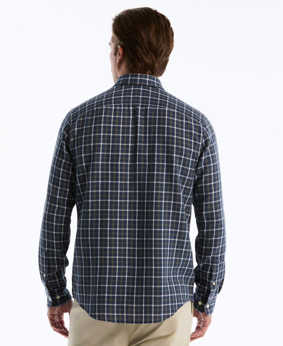 Texture Dobby Button-Down Shirt