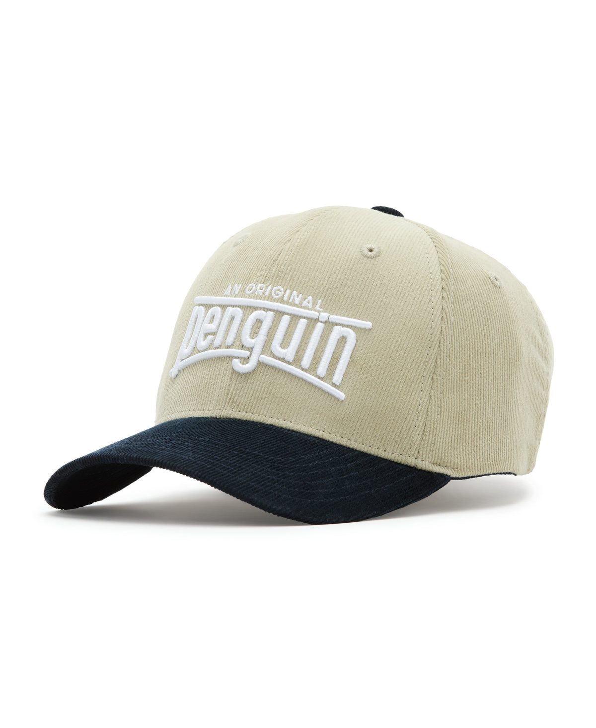 Two-Tone Corduroy Hat