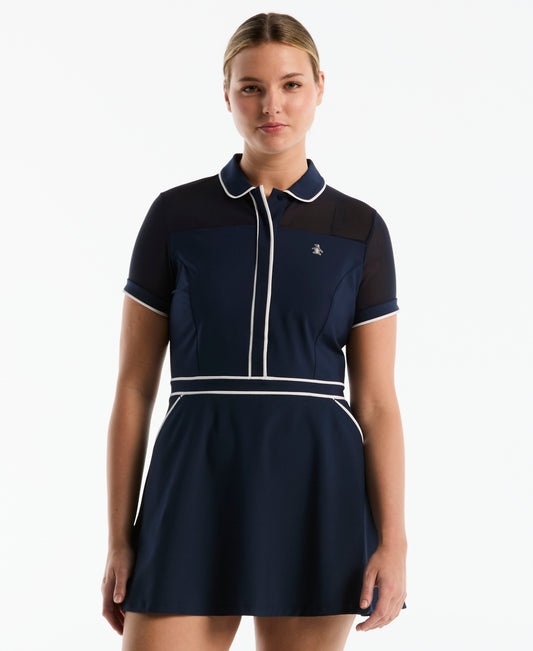 Women's Veronica Contrast Tipping Dress