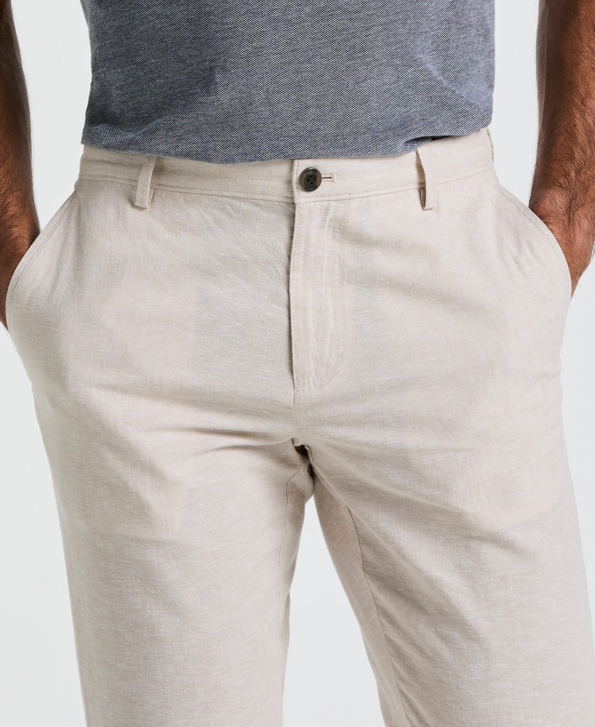 Yarn-Dye Linen Chino Pant
