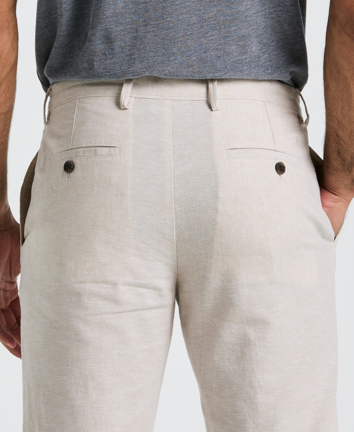 Yarn-Dye Linen Chino Pant